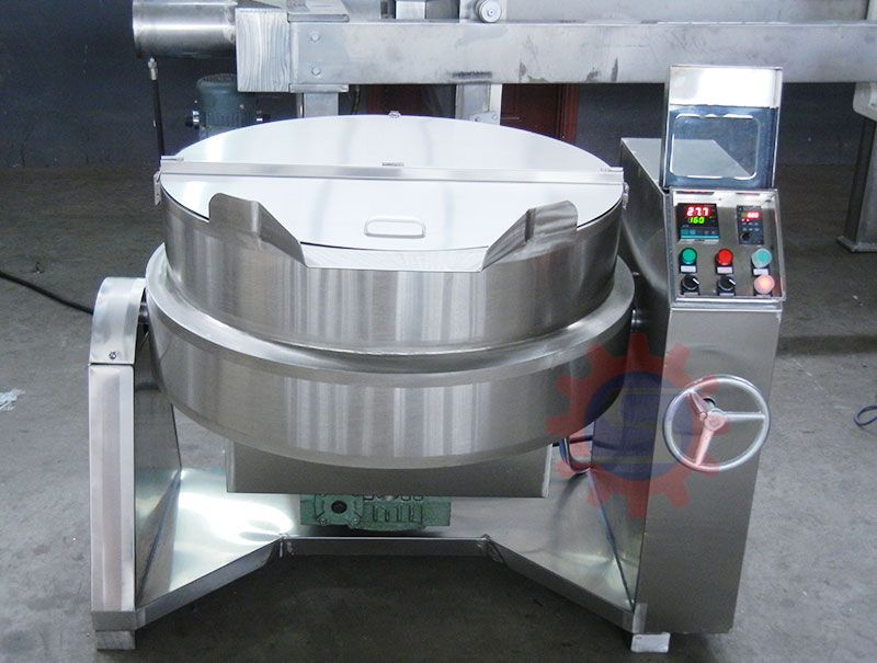 Electric jacketed wok