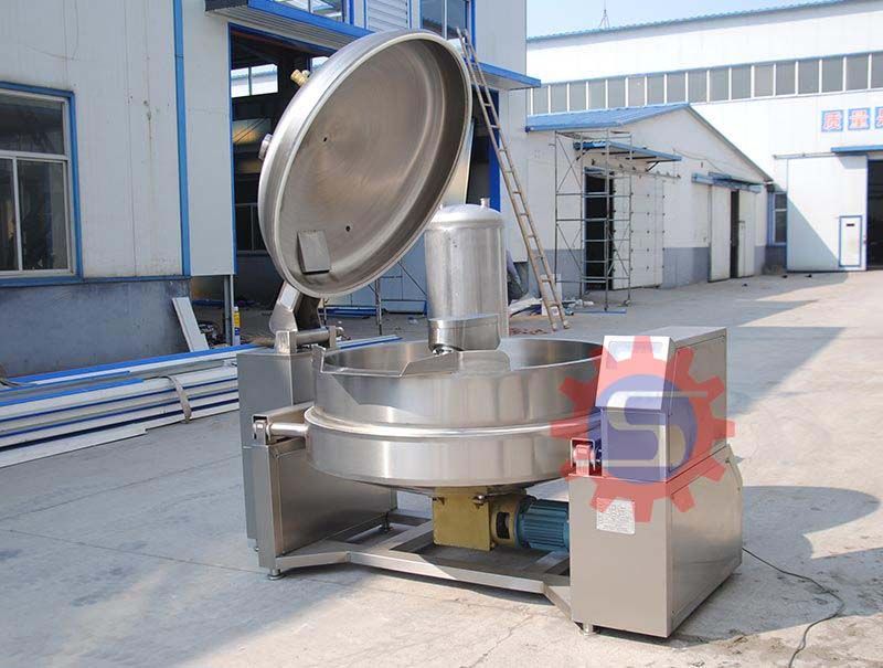 Electric vacuum jacketed kettle